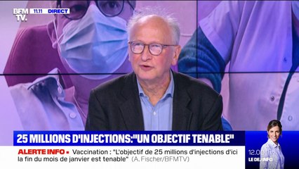 Pr Alain Fischer: sur une éventuelle 4e dose: "Nous sommes encore dans phase d'incertitude"