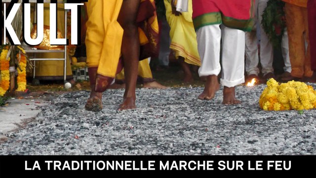 La traditionnelle marche sur le feu