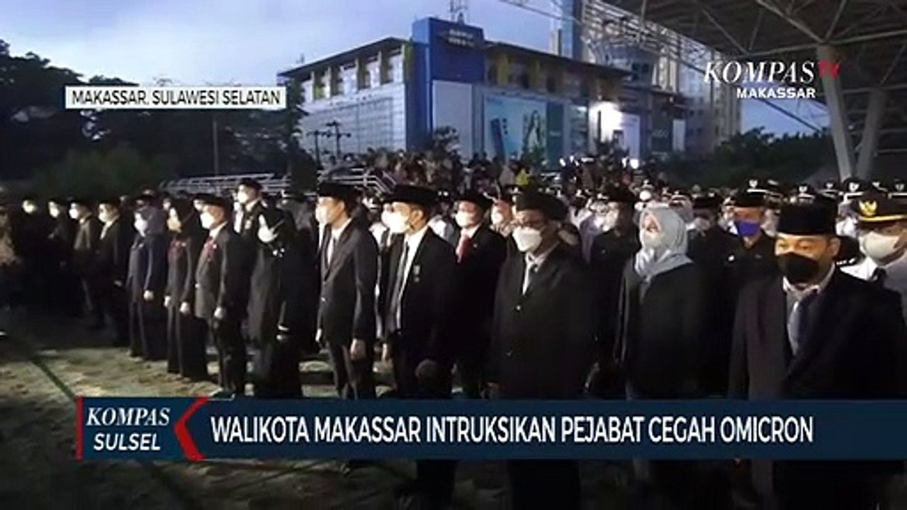 Wali Kota Makassar Intruksikan Pejabat Cegah Omicron