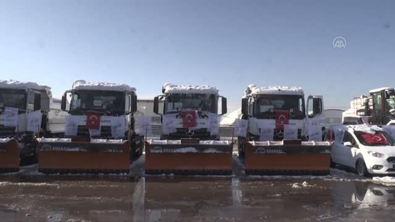 Büyükşehir belediyesi araç filosuna 57 araç daha ekledi