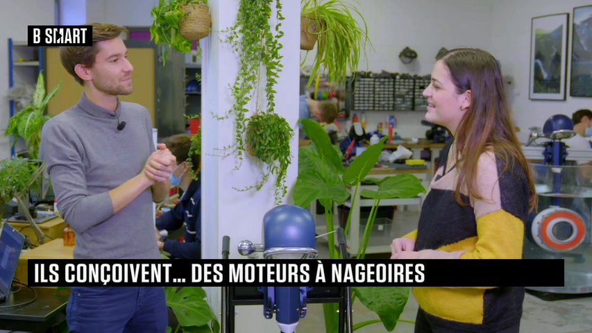 Ils conçoivent... des moteurs à nageoires