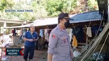 Tebing Setinggi 8 Meter Longsor Timpa Dua rumah Warga