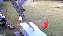 Dad Pays the Price for His Ladder Safety Stupidity