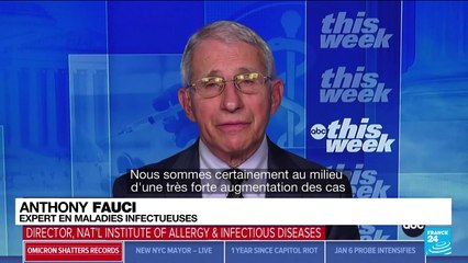 Covid-19 aux Etats-Unis : plus de 400 000 contaminations par jour avec le variant Omicron