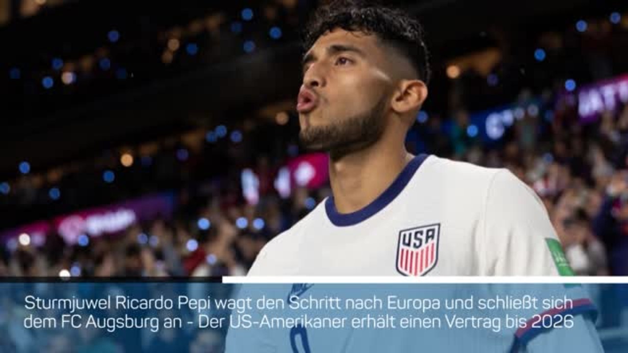 US-Toptalent Pepi wechselt zum FC Augsburg