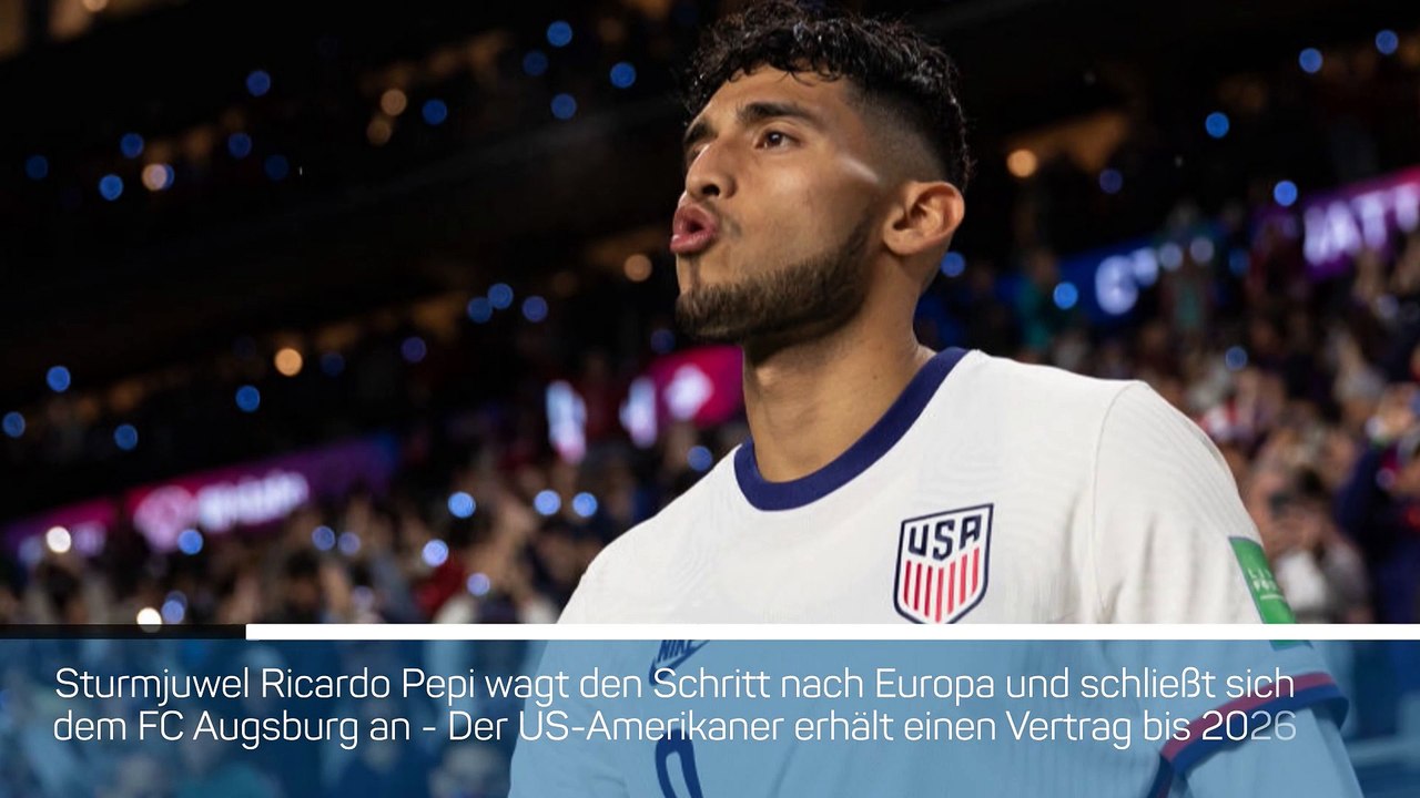 US-Toptalent Pepi wechselt zum FC Augsburg