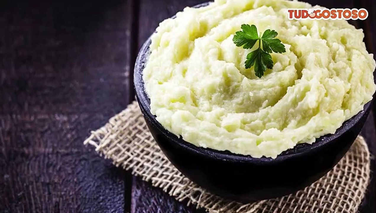 Purê de batatas de liquidificador