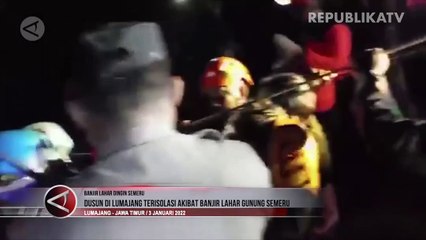 Dua Dusun di Lumajang Terisolasi Akibat Banjir Lahar Semeru