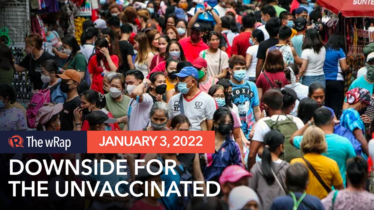 Unvaccinated people in Metro Manila now prohibited from going outside