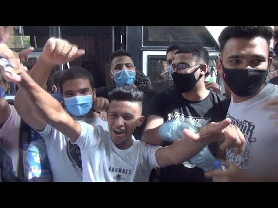 الثانوية العامة في زمن كورونا.. زحام وكمامات في أول أيام الامتحان بالدقي