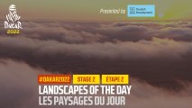 Landscapes of the day - Étape 2 / Stage 2 - presented by Soudah Development - #Dakar2022