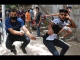رقص طلاب الثانوية العامة على الأغاني الشعبية بعد امتحان العربي بالدقي
