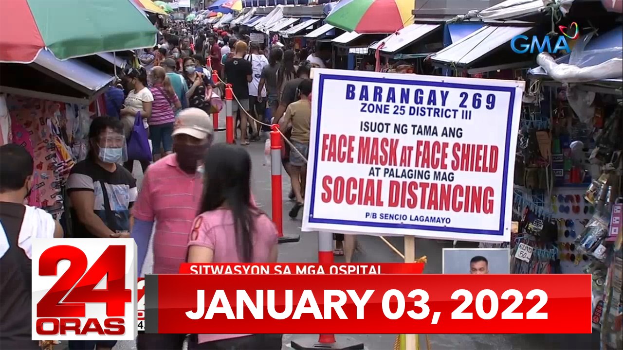 24 Oras Express: January 3, 2022 [HD]