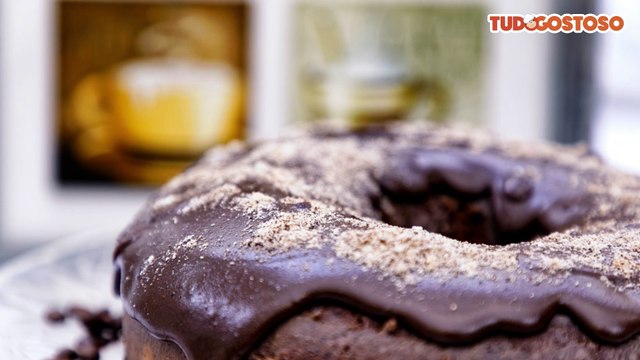 Bolo de cacau sem glúten e sem lactose