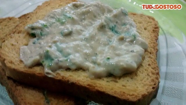 Patê de sardinha prático e delicioso
