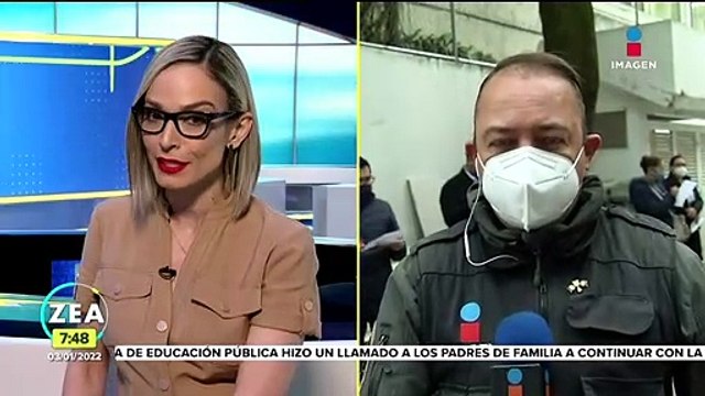 Capitalinos inician el año haciendo filas para pruebas Covid-19