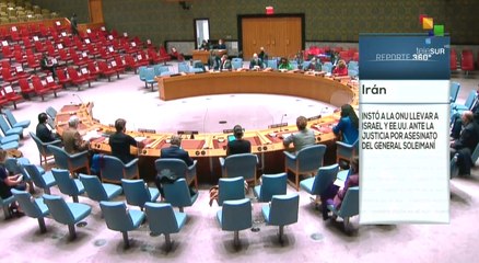 Reporte 360º 03-01: Irán acusa a Israel y EE.UU. ante la ONU