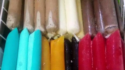Sacolé (geladinho, chupchup, dindin) deliciosos!