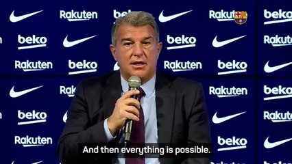 Descargar video: ‘Haaland signing possible for Barca' - Laporta