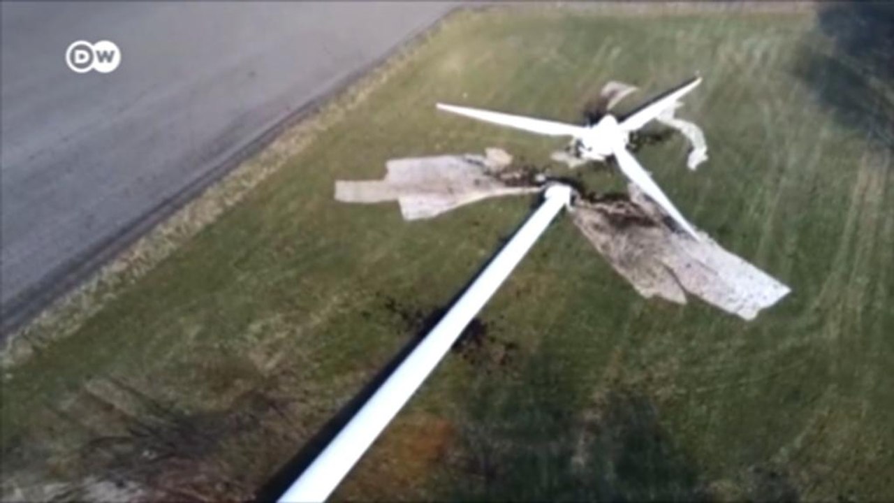 Aus Windrädern werden Gartenmöbel