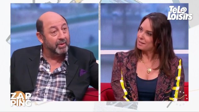 Julia Vignali gênée d'interviewer son compagnon Kad Merad dans Télématin