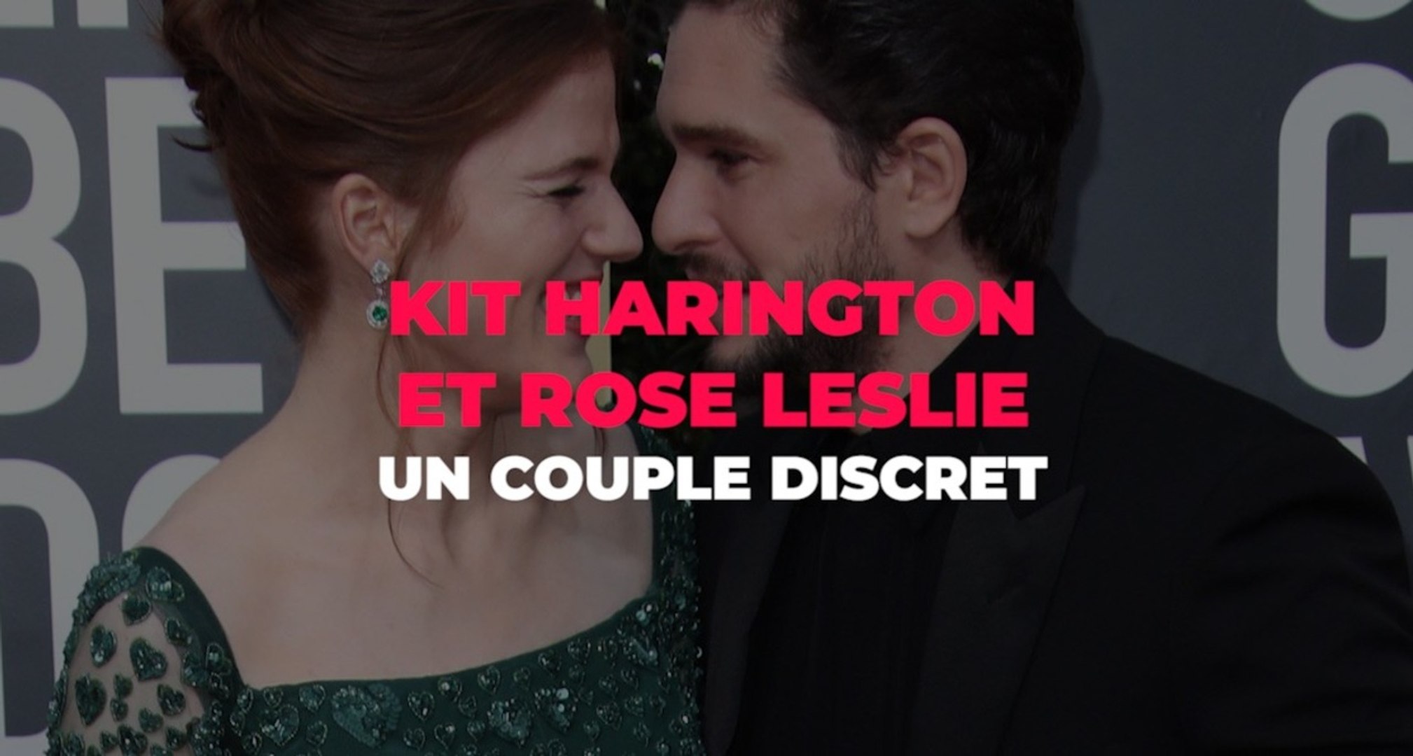 Kit Harington et Rose Leslie : un couple discret - Vidéo Dailymotion
