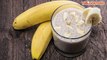 Shake proteico de banana