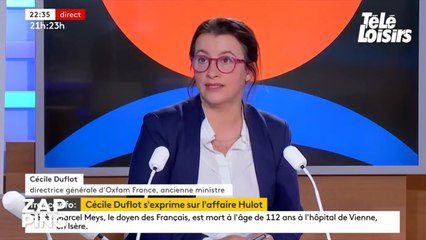 Cécile Duflot avoue ne pas être "tombée des nues" face à l'affaire Nicolas Hulot
