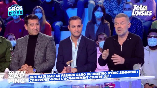 Eric Naulleau se défend après avoir été critiqué pour sa présence au meeting d'Eric Zemmour