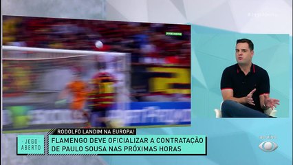 NOVO MISTER! Paulo Sousa, novo treinador do Flamengo, terá tranquilidade para desempenhar seu trabalho no rubro-negro? Para Chico Garcia, é difícil tirar essa "sombra" de Jorge Jesus. #JogoAberto