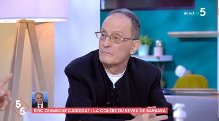 C à vous : l'indignation du neveu de Barbara dont l'image a été utilisée dans le clip de campagne d'Eric Zemmour
