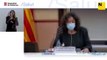 La directora del Servei Català de la Salut, Gemma Craywinckel, i el president del Consell de Col·legis Farmacèutics de Catalunya, Jordi Casas, sobre la notificació a la farmàcia dels positius en tests fets a casa i sobre el seu preu