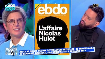 Accusations contre Nicolas Hulot : Sandrine Rousseau affirme qu'il a été "protégé"
