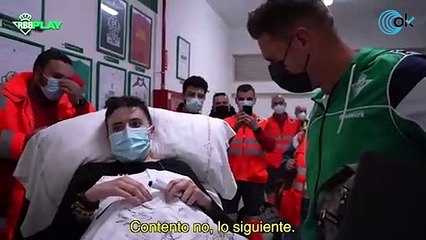 Muere Miguel, el jóven aficionado que siguió al Betis en camilla por toda España
