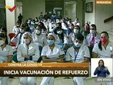 Miranda | Personal de salud del Hospital Dr. Victorino Santaella recibe dosis de refuerzo contra la COVID-19