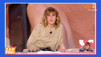 Daphné Bürki prise en flagrant délit d'ennui dans son émission sur France 2... Le zapping bêtisier