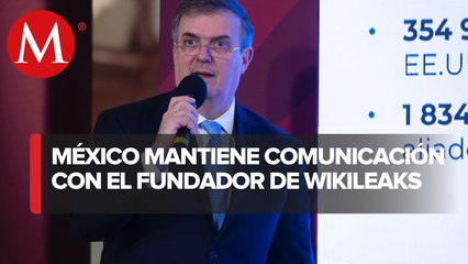 Por razones procesales, no se puede dar asilo a Assange en el corto plazo: SRE