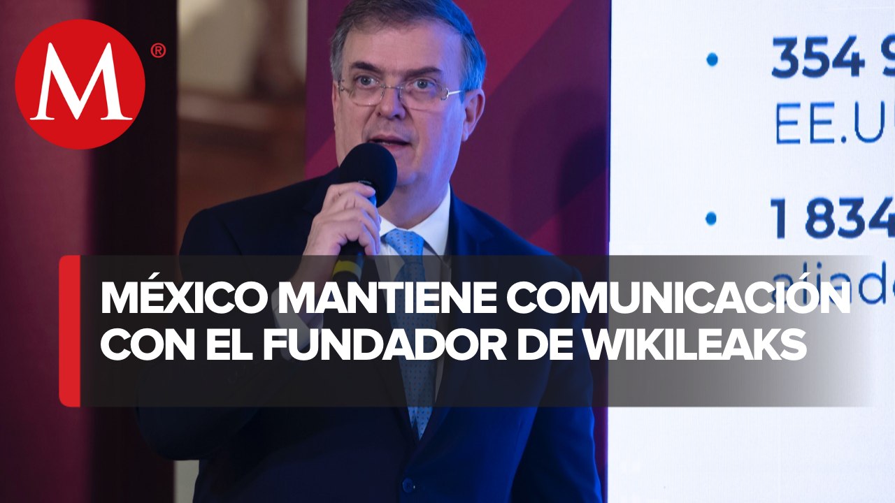 Por razones procesales, no se puede dar asilo a Assange en el corto plazo: SRE