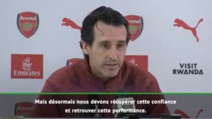 26e j. - Emery sait qu'il peut mieux faire