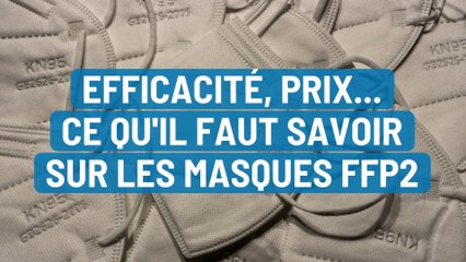 Efficacité, prix... Ce qu'il faut savoir sur les masques FFP2