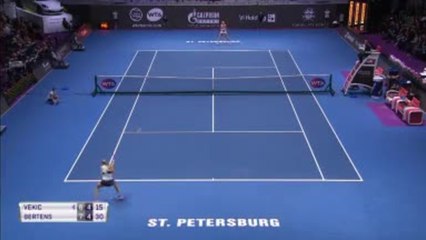 Saint-Pétersbourg - Bertens décroche son 8e titre