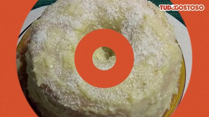 Bolo de coco de liquidificador