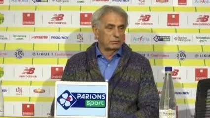 Disparition d'Emiliano Sala - Halilhodzic : "C'est difficile, mais il faut continuer de travailler"