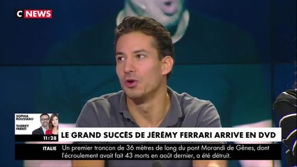 Jérémy Ferrari forcé de prendre un garde du corps, il se confie sur CNews