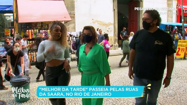 Luiz Antônio Baptista, o Bap, locutor e diretor geral da rádio, conversou com a apresentadora e falou de curiosidades sobre seu trabalho.
