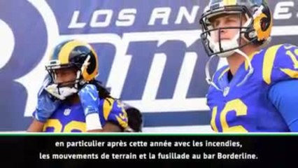 Superbowl LIII - Dickenson : "Ramener le trophée à LA pour les Rams"