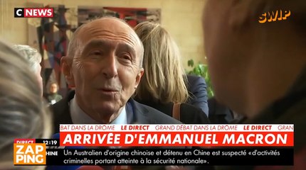 Le petit tacle de Gérard Collomb à Emmanuel Macron passé (presque) inaperçu