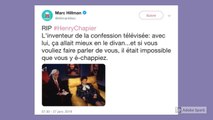 TEL - Mort d'Henry Chapier : Marc-Olivier Fogiel et les stars du PAF rendent hommage au créateur du Divan sur Twitter