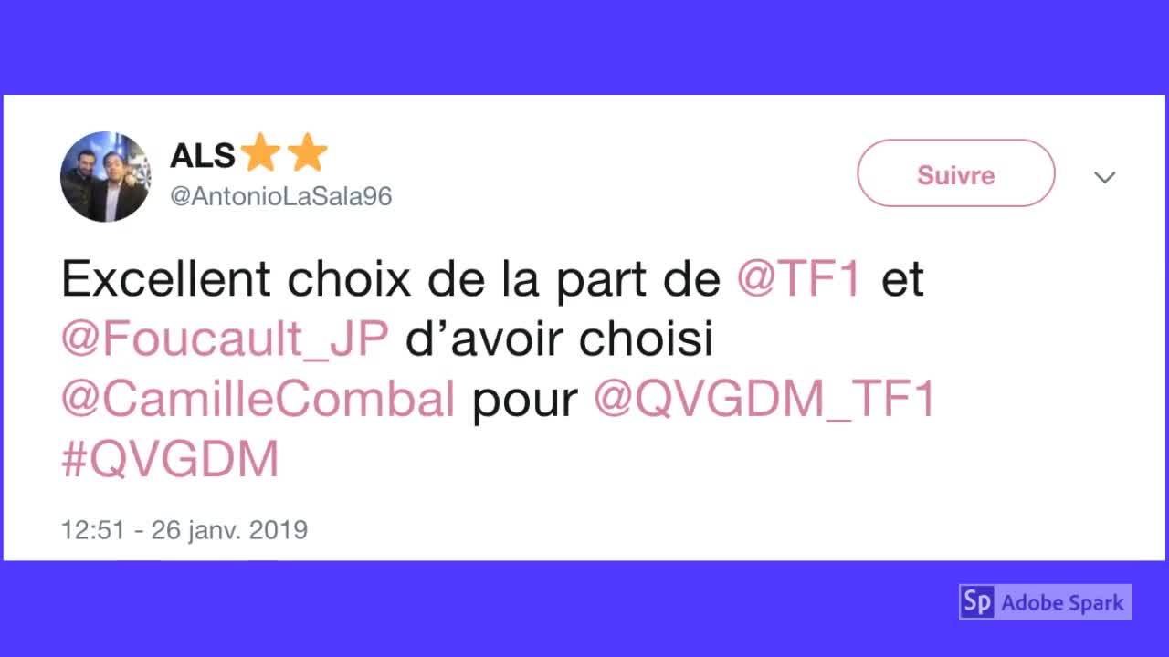 TEL - Qui veut gagner des millions ? : Camille Combal fait l'unanimité pour sa première (REVUE DE TWEETS)