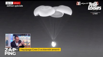 Thomas Pesquet de retour sur Terre après avoir passé 6 mois dans la Station spatiale internationale !